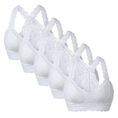 KUNPENG Ladies Erotic Lingerie Sexy Solid Color Lace Back Cross Bra 5pc Combination Valentine s Nightgown Pajamas White / XXL
KUNPENG Ladies Erotic Lingerie Sexy Solid Color Lace Back Cross Bra 5pc Combination Valentine s Nightgown Pajamas White / XXL