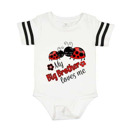 Inktastic My Big Brother Loves Me with Cute Ladybugs Gift Baby Boy or Baby Girl Bodysuit
Inktastic My Big Brother Loves Me with Cute Ladybugs Gift Baby Boy or Baby Girl Bodysuit
