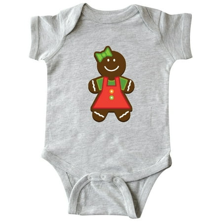 Inktastic Gingerbread Girl Christmas Gift Baby Boy or Baby Girl Bodysuit