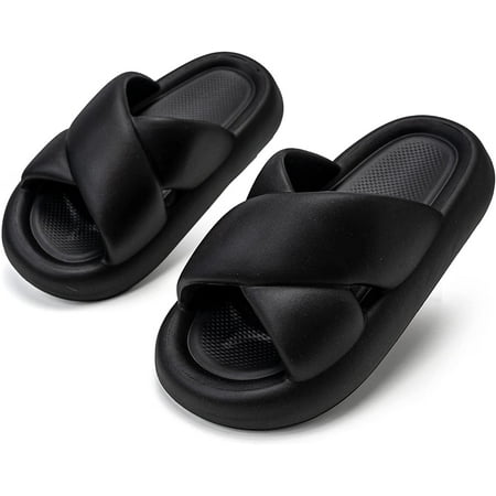 Women s Slippers Cloud Slides Sandals EVA Anti-Slip Soft Open Toe for Spa Bathroom Bedroom Pool Gym Indoor Outdoor
Women s Slippers Cloud Slides Sandals EVA Anti-Slip Soft Open Toe for Spa Bathroom Bedroom Pool Gym Indoor Outdoor