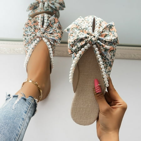 Ykohkofe Women Shoes Flat Sandals Summer Boho Rhinestone Dress Shoes Comfortable Open Toe Pearl Rhinestone Sandals Roman Sandals
Ykohkofe Women Shoes Flat Sandals Summer Boho Rhinestone Dress Shoes Comfortable Open Toe Pearl Rhinestone Sandals Roman Sandals