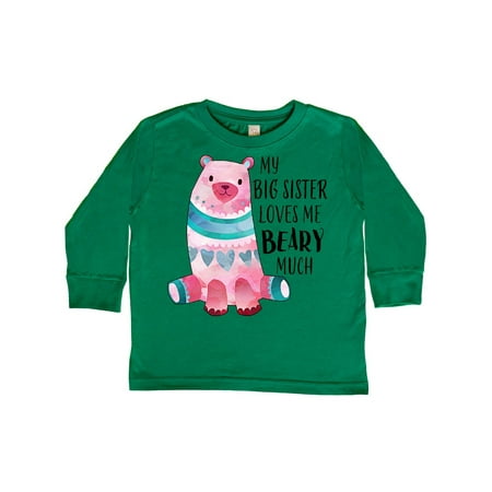 Inktastic My Big Sister Loves Me Beary Much with Cute Bear Gift Toddler Boy or Toddler Girl Long Sleeve T-Shirt
Inktastic My Big Sister Loves Me Beary Much with Cute Bear Gift Toddler Boy or Toddler Girl Long Sleeve T-Shirt