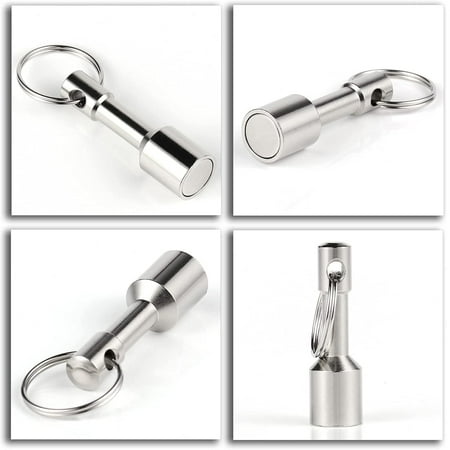 Envistia Mall Nickel-Plated Keychain N42 Neodymium Magnet for Testing Brass Gold Silver Coins Jewelry and Ferrous Metals
Envistia Mall Nickel-Plated Keychain N42 Neodymium Magnet for Testing Brass Gold Silver Coins Jewelry and Ferrous Metals
