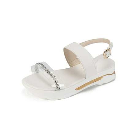 Daeful Womens Wedges Shoe Summer Platform Sandal Rhinestone Wedge Sandals Wedding Lightweight Ankle Strap Comfort Casual Shoes White 5.5
Daeful Womens Wedges Shoe Summer Platform Sandal Rhinestone Wedge Sandals Wedding Lightweight Ankle Strap Comfort Casual Shoes White 5.5