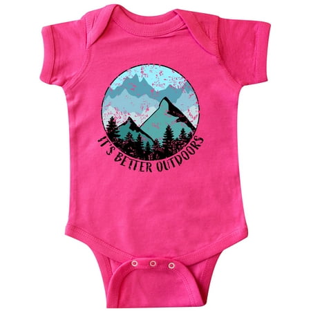Inktastic It s Better Outdoors Mountains in Blue Distressed Gift Baby Boy or Baby Girl Bodysuit
Inktastic It s Better Outdoors Mountains in Blue Distressed Gift Baby Boy or Baby Girl Bodysuit