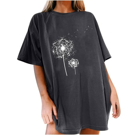 Going Out Blouses for Women Women s Loose flower Print Pattern Casual Short Sleeve Tops Blouse Round-Neck Corset Tops for Women Gray XL
Going Out Blouses for Women Women s Loose flower Print Pattern Casual Short Sleeve Tops Blouse Round-Neck Corset Tops for Women Gray XL