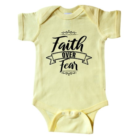 Inktastic Cancer Awareness Faith Over Fear Gift Baby Boy or Baby Girl Bodysuit
Inktastic Cancer Awareness Faith Over Fear Gift Baby Boy or Baby Girl Bodysuit