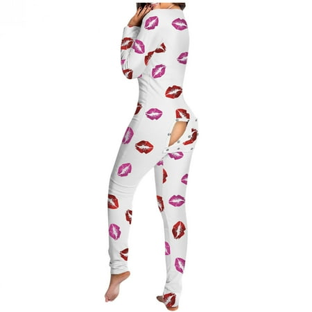 New Year s Deals!GATXVG Sexy Onesies Pajamas for Women Womens Pajamas Set Long Sleeve Sleepwear Leopard Print Functional Jumpsuit Rompers with Butt Flap
New Year s Deals!GATXVG Sexy Onesies Pajamas for Women Womens Pajamas Set Long Sleeve Sleepwear Leopard Print Functional Jumpsuit Rompers with Butt Flap