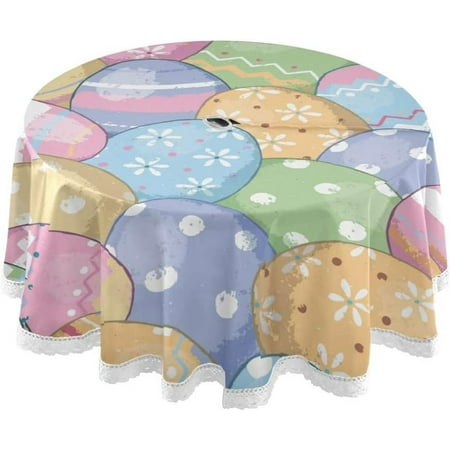 Hyjoy 60 Easter Bunny Eggs Outdoor Round Tablecloth Waterproof Stain-Resistant Non-Slip Circular Tablecloth with Umbrella Hole and Zipper for Tabletop Backyard Party BBQ Decor
Hyjoy 60 Easter Bunny Eggs Outdoor Round Tablecloth Waterproof Stain-Resistant Non-Slip Circular Tablecloth with Umbrella Hole and Zipper for Tabletop Backyard Party BBQ Decor