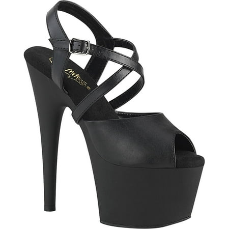 Women s Pleaser Adore 724 Strappy Platform Sandal