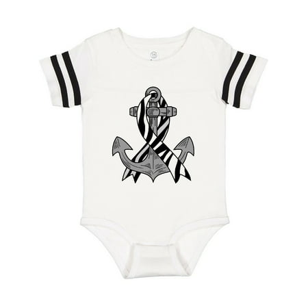 Inktastic Anchor with Zebra Ribbon For Carcinoid Cancer Awareness Gift Baby Boy or Baby Girl Bodysuit
Inktastic Anchor with Zebra Ribbon For Carcinoid Cancer Awareness Gift Baby Boy or Baby Girl Bodysuit