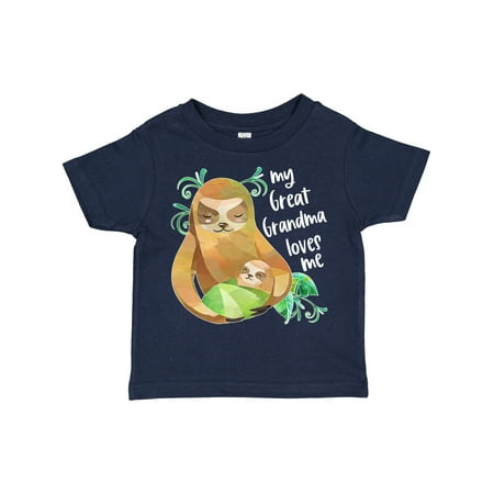 Inktastic My Great Grandma Loves Me Cute Sloth and Baby Gift Toddler Boy or Toddler Girl T-Shirt
Inktastic My Great Grandma Loves Me Cute Sloth and Baby Gift Toddler Boy or Toddler Girl T-Shirt