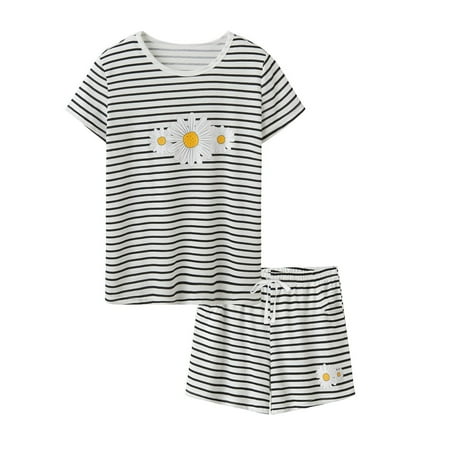 Odeerbi Toddler Boys Girls Two Piece Outfits Summer Clothes Fashion Casual Cartoon Printed Round Neck Short Sleeve Tops Printed Shorts Set Black
Odeerbi Toddler Boys Girls Two Piece Outfits Summer Clothes Fashion Casual Cartoon Printed Round Neck Short Sleeve Tops Printed Shorts Set Black