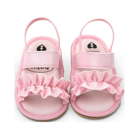 Baby Girls Summer Sandals Ruffle Princess Flat Shoes Open Toe Infant First Walker Shoes
Baby Girls Summer Sandals Ruffle Princess Flat Shoes Open Toe Infant First Walker Shoes