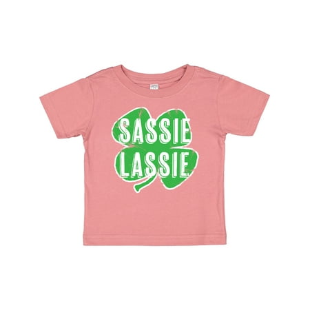 Inktastic St. Patrick s Day Shamrock Logo Weathered Sassie Lassie Gift Baby Boy or Baby Girl T-Shirt
Inktastic St. Patrick s Day Shamrock Logo Weathered Sassie Lassie Gift Baby Boy or Baby Girl T-Shirt