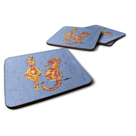 Carolines Treasures 8526FC Seahorses on Blue Foam Coaster Set of 4 Blue 3 1/2 x 3 1/2 multicolor
Carolines Treasures 8526FC Seahorses on Blue Foam Coaster Set of 4 Blue 3 1/2 x 3 1/2 multicolor