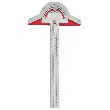 20-Inch Woodworking Edge Ruler Protractor Angle Protractor Two-Arm Woodworking Ruler Angle Measurement Tool
20-Inch Woodworking Edge Ruler Protractor Angle Protractor Two-Arm Woodworking Ruler Angle Measurement Tool