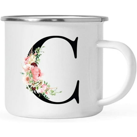 Andaz Press 11oz. Stainless Steel Campfire Coffee Tea Mug Gift Blush Floral Monogram Initial Letter C 1-Pack for Her Birthday Christmas Ideas Mom Family Bridesmaids Coworker Includes Gift Box
Andaz Press 11oz. Stainless Steel Campfire Coffee Tea Mug Gift Blush Floral Monogram Initial Letter C 1-Pack for Her Birthday Christmas Ideas Mom Family Bridesmaids Coworker Includes Gift Box
