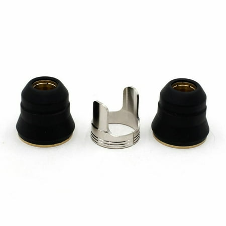 3pcs S45 Plasma Shield Cup Stand Off for PT60 PT-60 IPT-60 IPT60 Cutter Torch