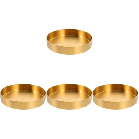 TOYMYTOY 4pcs Stainless Steel Tray Metal Tray Multifunctional Storage Plate Home Food Serving Tray
TOYMYTOY 4pcs Stainless Steel Tray Metal Tray Multifunctional Storage Plate Home Food Serving Tray