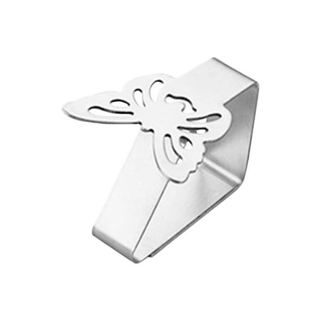 Mini Hooks for Hanging Stainless Steel Tablecloth Tables Cover Clips Holder Clamps Party Tool
Mini Hooks for Hanging Stainless Steel Tablecloth Tables Cover Clips Holder Clamps Party Tool