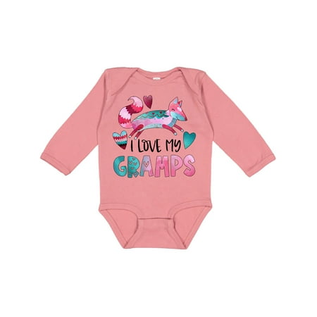 Inktastic I Love My Gramps Pink and Blue Fox with Hearts Gift Baby Boy or Baby Girl Long Sleeve Bodysuit
Inktastic I Love My Gramps Pink and Blue Fox with Hearts Gift Baby Boy or Baby Girl Long Sleeve Bodysuit