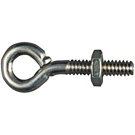 Baron Manufacturing 83901 Eye Bolt 0.5 x 10 in. Zinc Plated - Pack of 10