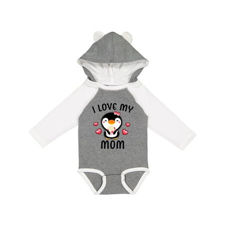 Inktastic I Love My Mom with Cute Penguin and Hearts Gift Baby Girl Long Sleeve Bodysuit
Inktastic I Love My Mom with Cute Penguin and Hearts Gift Baby Girl Long Sleeve Bodysuit
