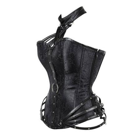 Qiaocaity Corsets for Women Floral Overbust Corset Bustier Lingerie Top Gothic Hollow Out Bandage Shapewear Sexy Underwear Christmas Gifts Black XXXXXL
Qiaocaity Corsets for Women Floral Overbust Corset Bustier Lingerie Top Gothic Hollow Out Bandage Shapewear Sexy Underwear Christmas Gifts Black XXXXXL