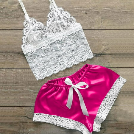 〖TOTO〗Intimates For Women Lace Pajamas Set