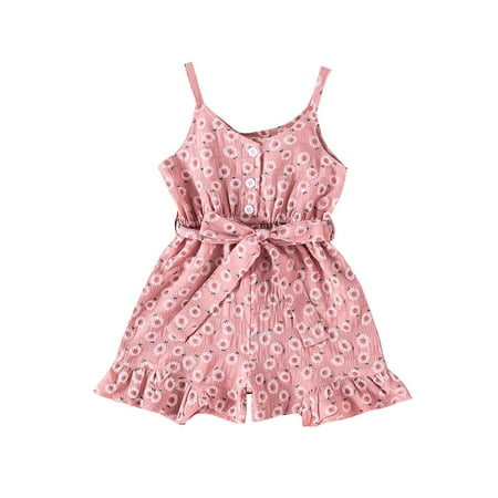 Binmer Toddler Kids Baby Girls Floral Printed Sleeveless Belt Romper Jumpsuit Clothes
Binmer Toddler Kids Baby Girls Floral Printed Sleeveless Belt Romper Jumpsuit Clothes