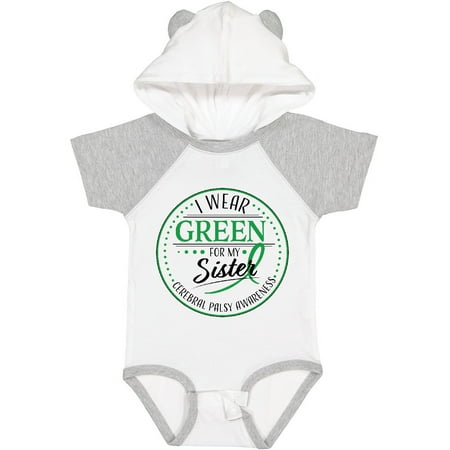 Inktastic I Wear Green for My Sister- Cerebral Palsy Awareness Gift Baby Boy or Baby Girl Bodysuit
Inktastic I Wear Green for My Sister- Cerebral Palsy Awareness Gift Baby Boy or Baby Girl Bodysuit