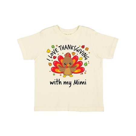 Inktastic I Love Thanksgiving with my Mimi-happy turkey Gift Toddler Boy or Toddler Girl T-Shirt
Inktastic I Love Thanksgiving with my Mimi-happy turkey Gift Toddler Boy or Toddler Girl T-Shirt