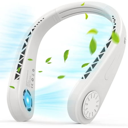 Morttic Rechargeable Portable Neck Fan 3 Speeds Hands Free Bladeless Fan 360°Cooling and Quiet Neck Air Conditioner Adjustable USB Powered Personal Fan Leafless No Hair Twisting White
Morttic Rechargeable Portable Neck Fan 3 Speeds Hands Free Bladeless Fan 360°Cooling and Quiet Neck Air Conditioner Adjustable USB Powered Personal Fan Leafless No Hair Twisting White