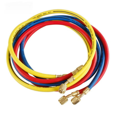 Lacyie 3PCS Air Conditioning Hose 134a Durable Refrigeration Tube