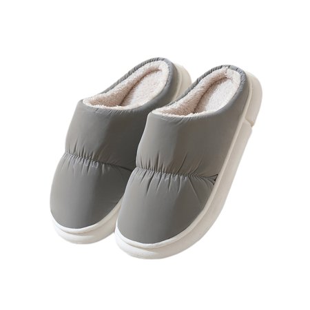 Ymiytan Womens Comfort Home Shoe Bedroom Breathable Plush Lining House Shoes Indoor Non-slip Slippers Gray 9.5-10
Ymiytan Womens Comfort Home Shoe Bedroom Breathable Plush Lining House Shoes Indoor Non-slip Slippers Gray 9.5-10