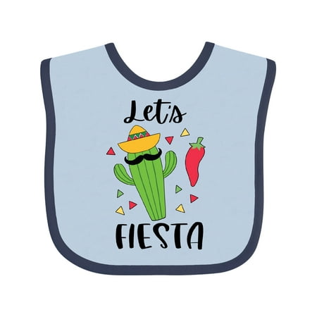 Inktastic Cinco De Mayo Let s Fiesta Cute Cactus with Sombrero Gift Baby Boy or Baby Girl Bib
Inktastic Cinco De Mayo Let s Fiesta Cute Cactus with Sombrero Gift Baby Boy or Baby Girl Bib