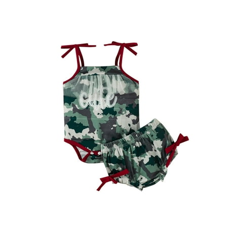 Calsunbaby Infant Baby Girl’s Camouflage Letter Camisole/Vest Triangle Shorts Outfits Set Green Camisole 0-3 Months
Calsunbaby Infant Baby Girl’s Camouflage Letter Camisole/Vest Triangle Shorts Outfits Set Green Camisole 0-3 Months