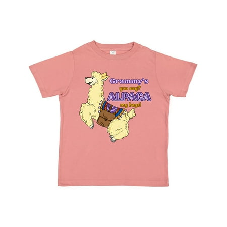 Inktastic Cute Jumping Alpaca-Grammy s You Say ALPACA my bags! Gift Toddler Boy or Toddler Girl T-Shirt
Inktastic Cute Jumping Alpaca-Grammy s You Say ALPACA my bags! Gift Toddler Boy or Toddler Girl T-Shirt