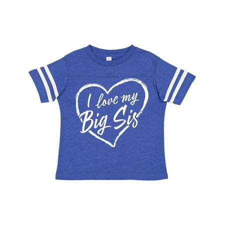 Inktastic I Love My Big Sis in White Chalk Heart Gift Toddler Boy or Toddler Girl T-Shirt
Inktastic I Love My Big Sis in White Chalk Heart Gift Toddler Boy or Toddler Girl T-Shirt
