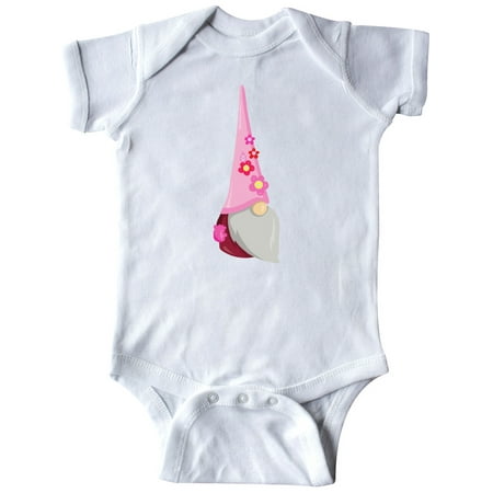 Inktastic Cute Gnome Gnome With Pink Hat Pink Flowers Gift Baby Girl Bodysuit 
Inktastic Cute Gnome Gnome With Pink Hat Pink Flowers Gift Baby Girl Bodysuit