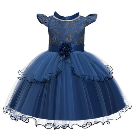 Kids Toddler Girl Dress Short Sleeve Party Tutu Dresses Casual Print Blue 130
Kids Toddler Girl Dress Short Sleeve Party Tutu Dresses Casual Print Blue 130