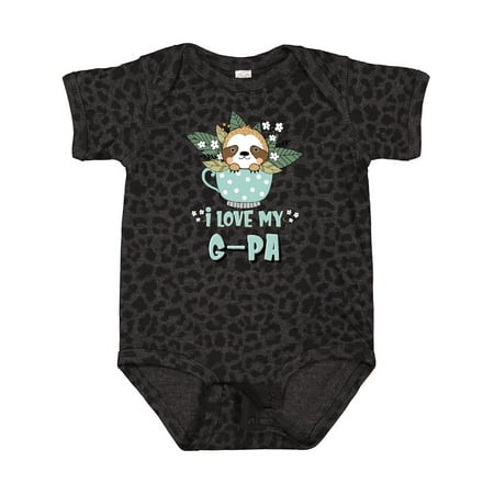 Inktastic Teacup Raccoon I Love My G-Pa Gift Baby Boy or Baby Girl Bodysuit