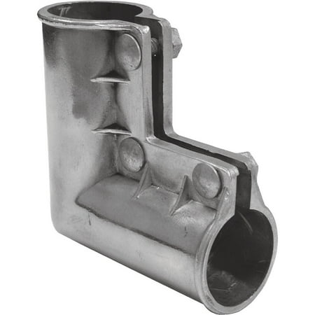 Midwest Air Tech 1-3-8 in. x 1-3-8 in. Aluminum Polished Chain Link Gate L 328623C 701920