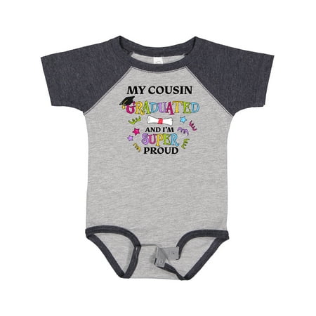 Inktastic My Cousin Graduated and I m Super Proud Gift Baby Boy or Baby Girl Bodysuit
Inktastic My Cousin Graduated and I m Super Proud Gift Baby Boy or Baby Girl Bodysuit