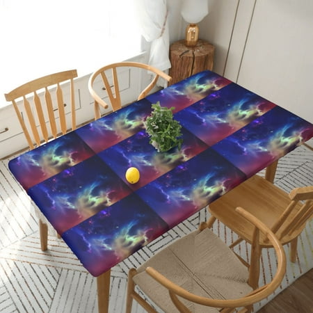 Home Deluxe Tablecloth Starry Sky Waterproof Elastic Rim Edged Table Cover- For Christmas Parties And Picnics 5ft
Home Deluxe Tablecloth Starry Sky Waterproof Elastic Rim Edged Table Cover- For Christmas Parties And Picnics 5ft