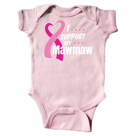 Inktastic Breast Cancer Awareness I Support My Mawmaw with Pink Ribbon Gift Baby Boy or Baby Girl Bodysuit
Inktastic Breast Cancer Awareness I Support My Mawmaw with Pink Ribbon Gift Baby Boy or Baby Girl Bodysuit