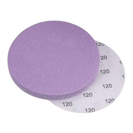 10 Pack 5-Inch Purple Sanding Discs 120 Grits Hook & Loop Professional Aluminum Oxide Sandpaper
10 Pack 5-Inch Purple Sanding Discs 120 Grits Hook & Loop Professional Aluminum Oxide Sandpaper