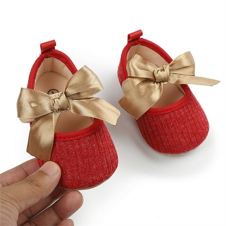 Toddler Kids Girls Soild Colour Bowknot Princress Shoes Soft Sole The Floor Barefoot Non Slip First Walkers Prewalker Shoes
Toddler Kids Girls Soild Colour Bowknot Princress Shoes Soft Sole The Floor Barefoot Non Slip First Walkers Prewalker Shoes