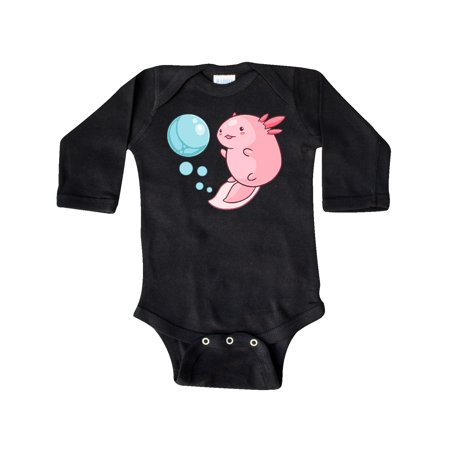 Inktastic Cute Axolotl and Bubbles in Heart Shape Gift Baby Boy or Baby Girl Long Sleeve Bodysuit
Inktastic Cute Axolotl and Bubbles in Heart Shape Gift Baby Boy or Baby Girl Long Sleeve Bodysuit